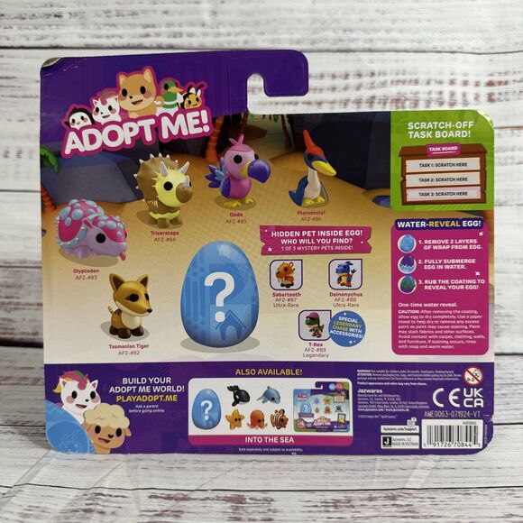 Adopt Me! Fossil Isle 7 Piece Set + Exclusive Virtual Code Egg with Hidden Pet - Picture 2 of 6